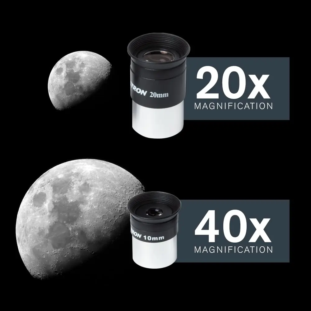 Celestron Travel Scope 80mm Refractor Telescope Kit with Backpack & Smartphone Adapter | Bright, Sharp Views for Beginners - view 7