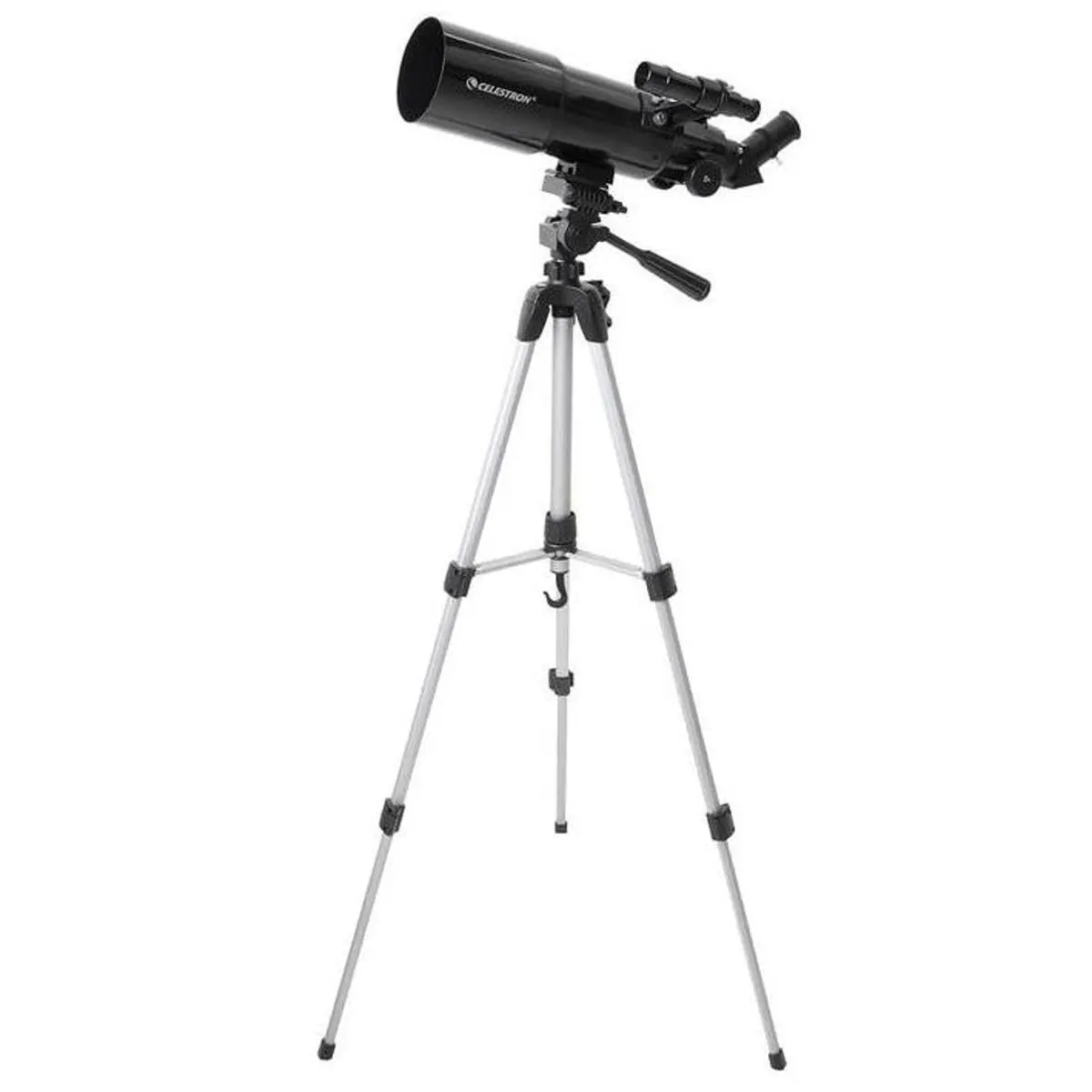 Celestron Travel Scope 80mm Refractor Telescope Kit with Backpack & Smartphone Adapter | Bright, Sharp Views for Beginners - view 4