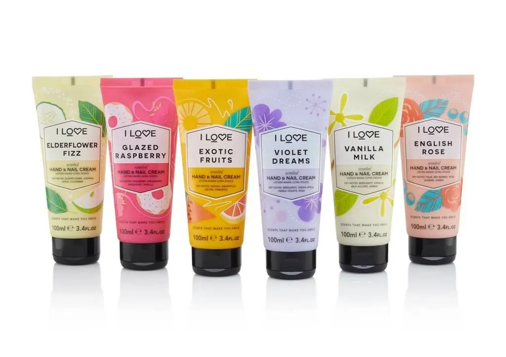 I LOVE Vanilla Milk Scented Hand and Nail Cream - Hand Cream for Dry Hands - Vitamin E, Coconut Oil, Shea Butter, Silicone Free, 3.4 oz - view 3