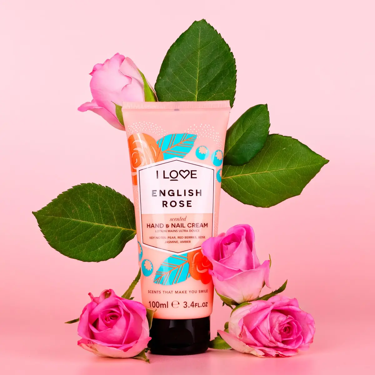I LOVE Hand and Nail Cream 3.4 oz | Vitamin E, Shea Butter & Coconut Oil for Dry Hands - view 3