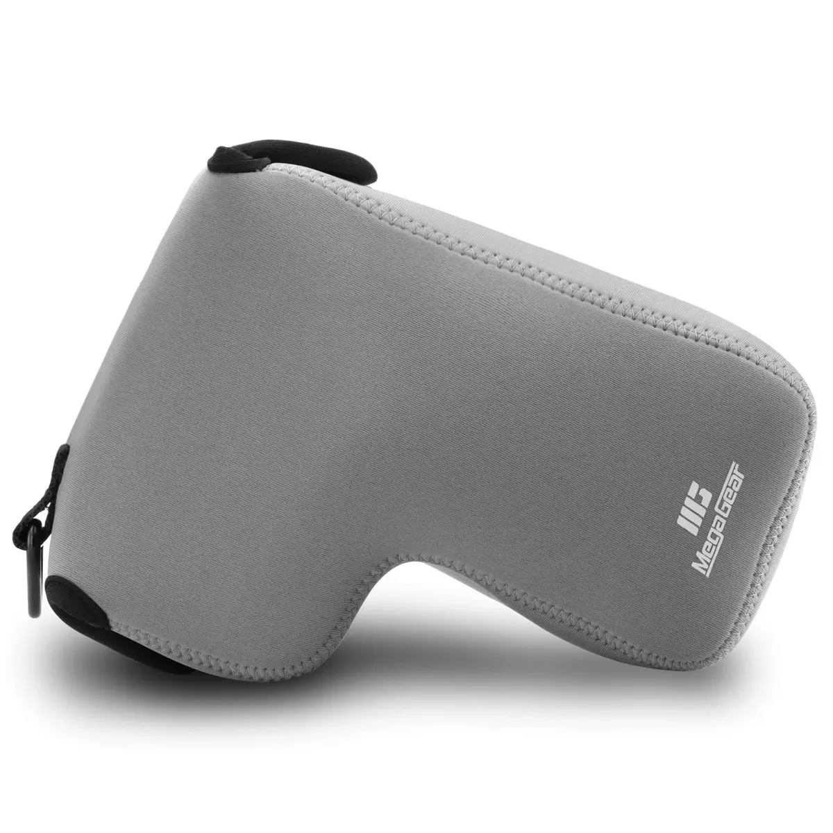 MegaGear Gray Neoprene Camera Case for Nikon Coolpix P1000 | Compact, Water-Resistant, Padded - main product image