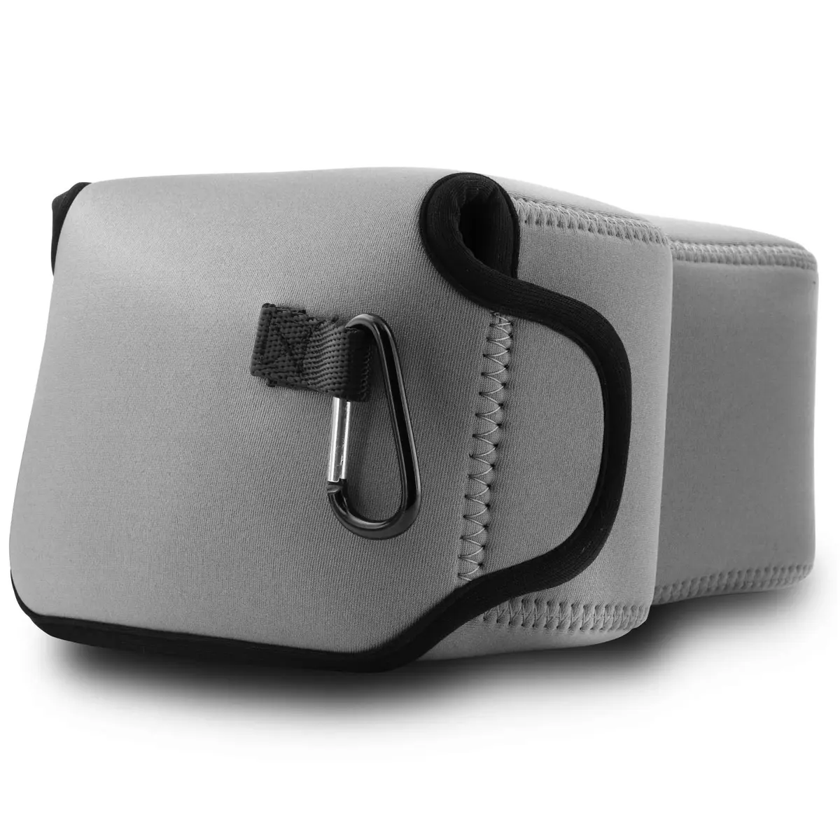 MegaGear Gray Neoprene Camera Case for Nikon Coolpix P1000 | Compact, Water-Resistant, Padded - view 8