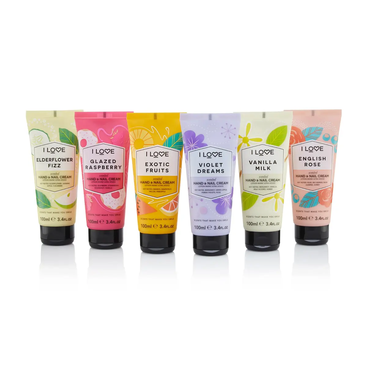 I LOVE Exotic Fruit Scented Hand & Nail Cream 3.4 oz | Hydrates & Nourishes Dry Hands - view 5
