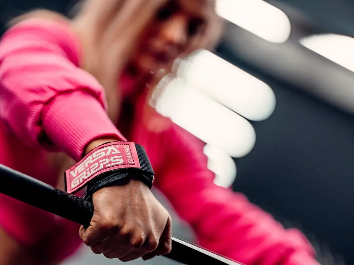 Versa Gripps Classic Wrist Straps XS Blue | Train Better with Patented Grip Technology - view 6