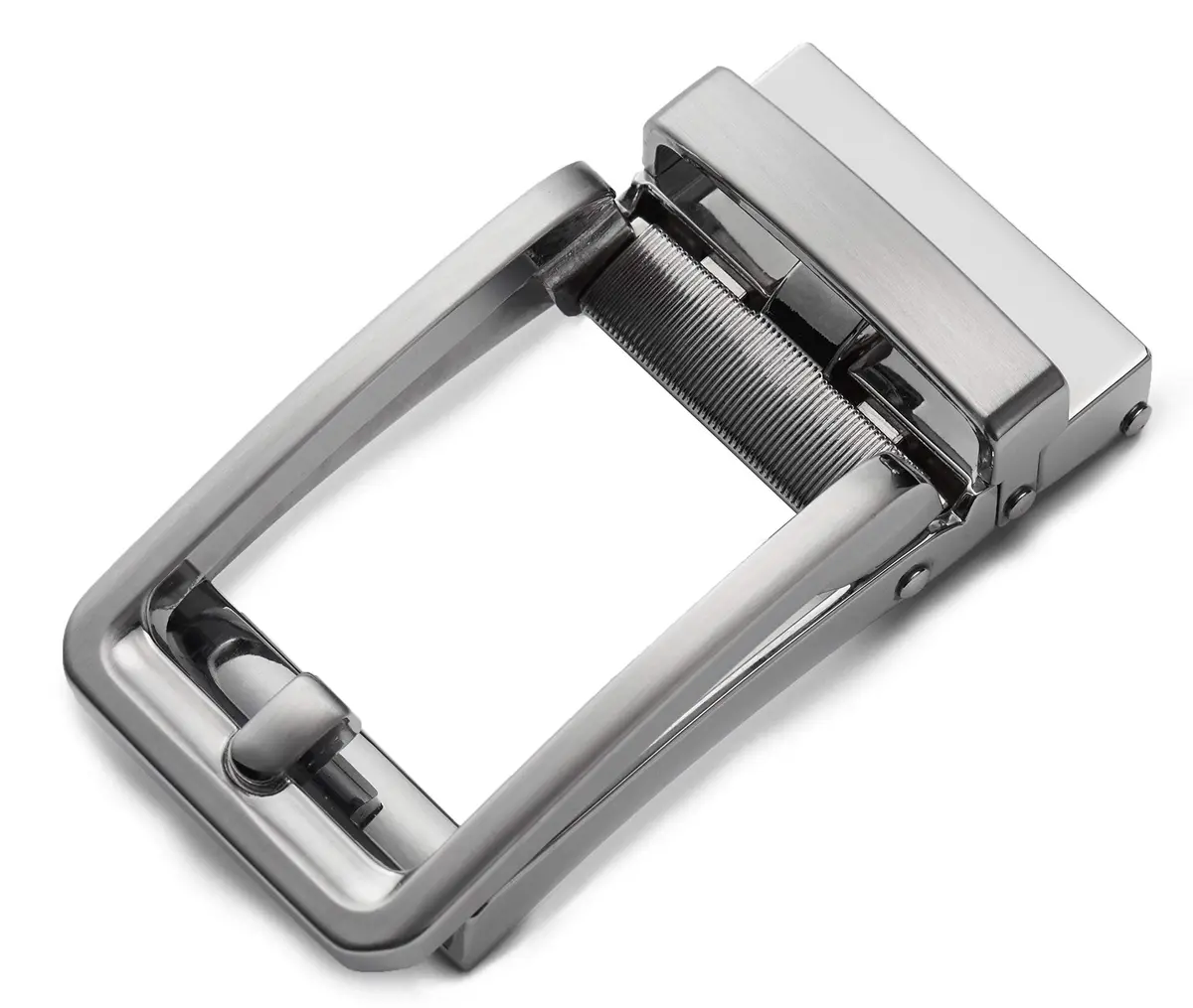 CHAOREN 40mm Ratchet Belt Buckle for 1 3/8 Slide Belt Strap | Adjustable Skeleton Shape - main product image