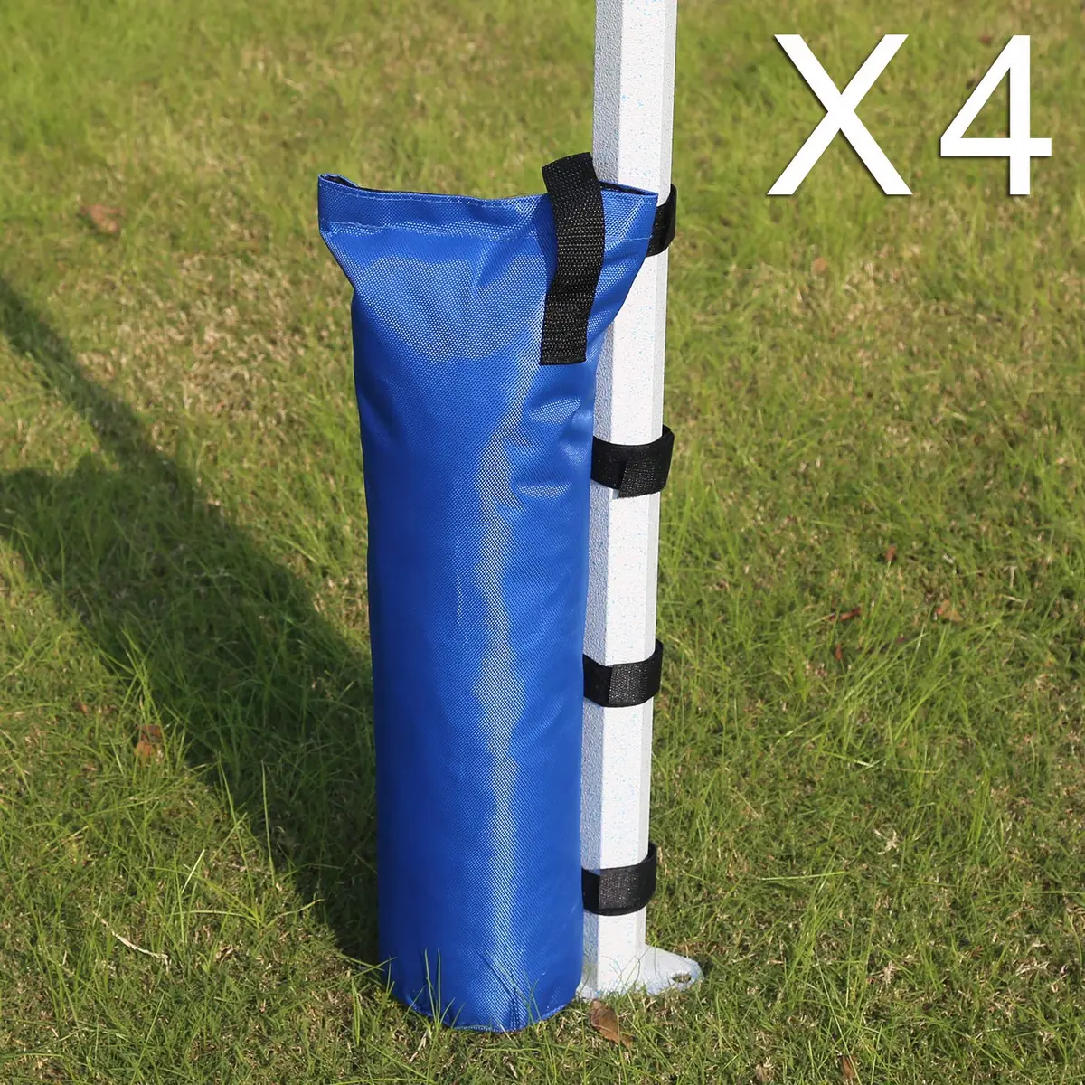 ABCCANOPY Canopy Weights Set of 4 - 120 lbs (54.4 kg) Blue | Stabilize Gazebo Legs - view 2