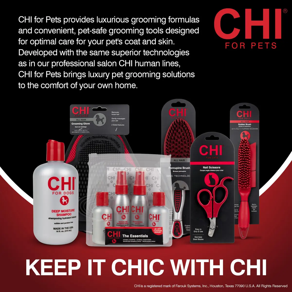 CHI for Dogs Tearless Puppy Shampoo 16 Fl Oz | Gentle, Silk Protein Formula, Hypoallergenic & pH Balanced for Sensitive Eyes - view 8