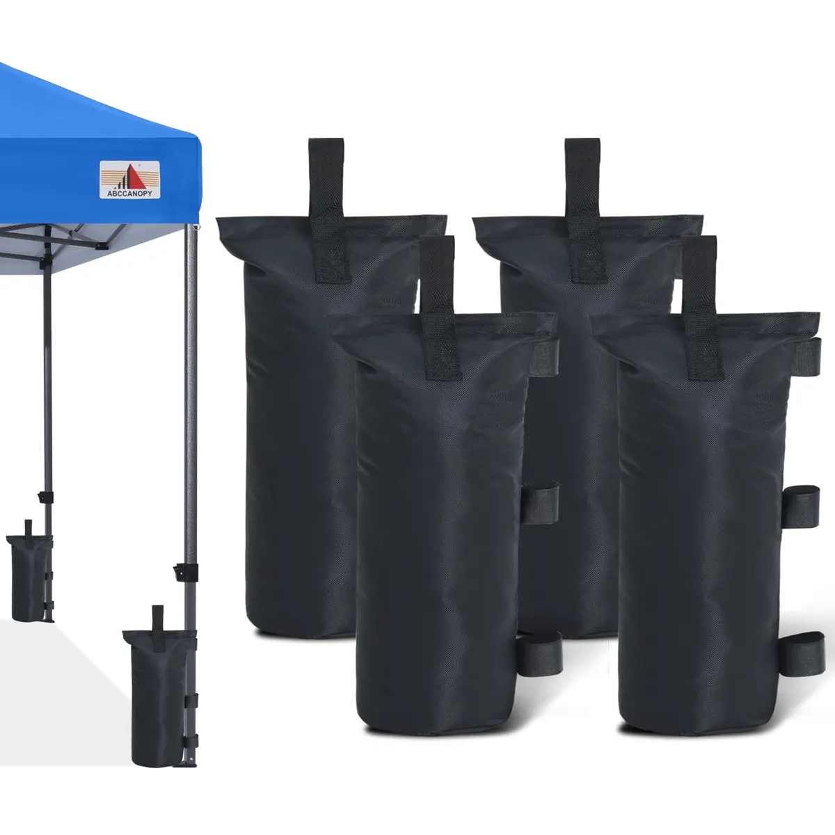 ABCCANOPY 120 lbs (54.4 kg) Canopy Weight Bags Set of 4 | Stabilize Frames for Pop-Up Tents and Gazebos - main product image