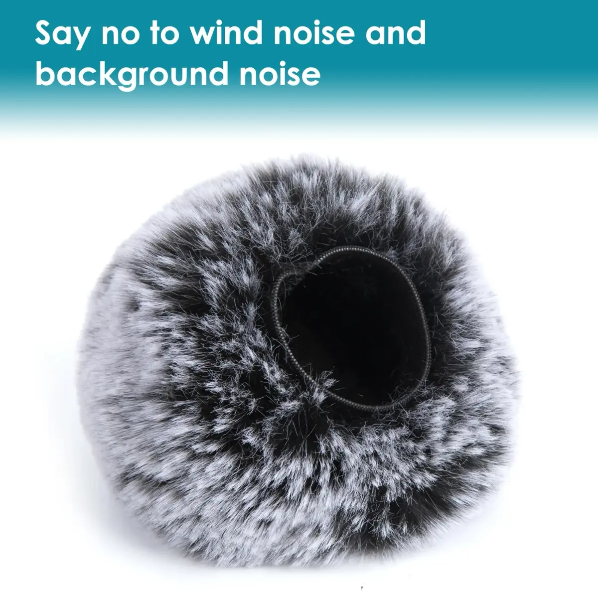 YOUSHARES Furry Windscreen Muff for Blue Yeti & Yeti Pro Microphones | Improves Sound Quality, Reduces Wind Noise - view 3