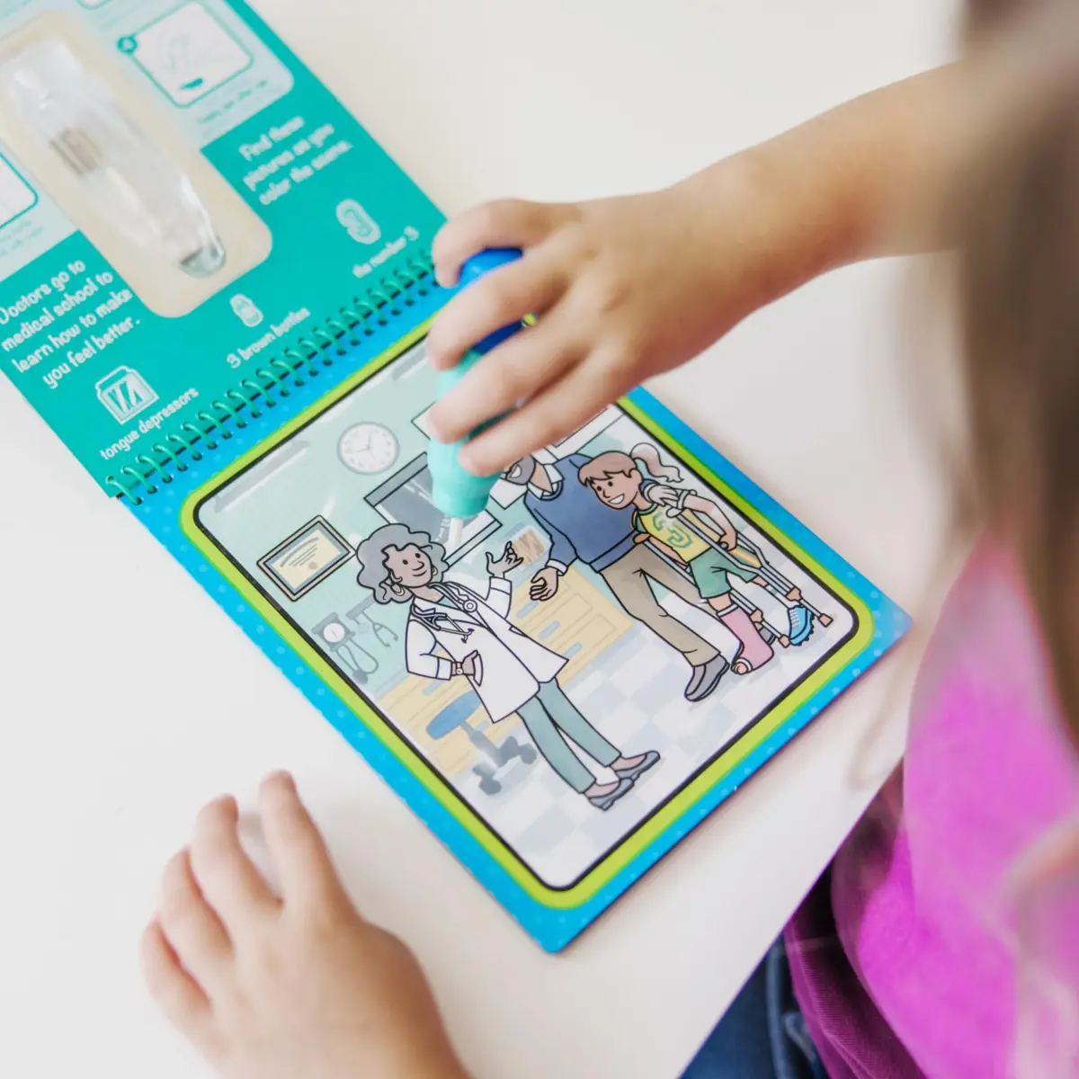 Melissa & Doug On The Go Water Wow! Occupations Activity Pad with Refillable Pen | Reusable No-Mess Painting for Kids Ages 3-7 - view 5