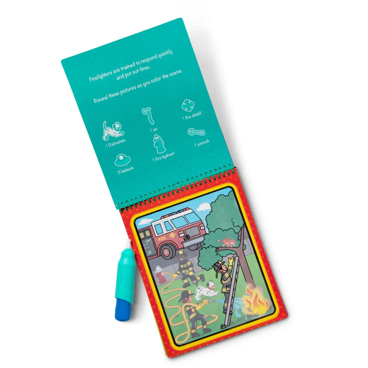 Melissa & Doug On The Go Water Wow! Occupations Activity Pad with Refillable Pen | Reusable No-Mess Painting for Kids Ages 3-7 - view 6