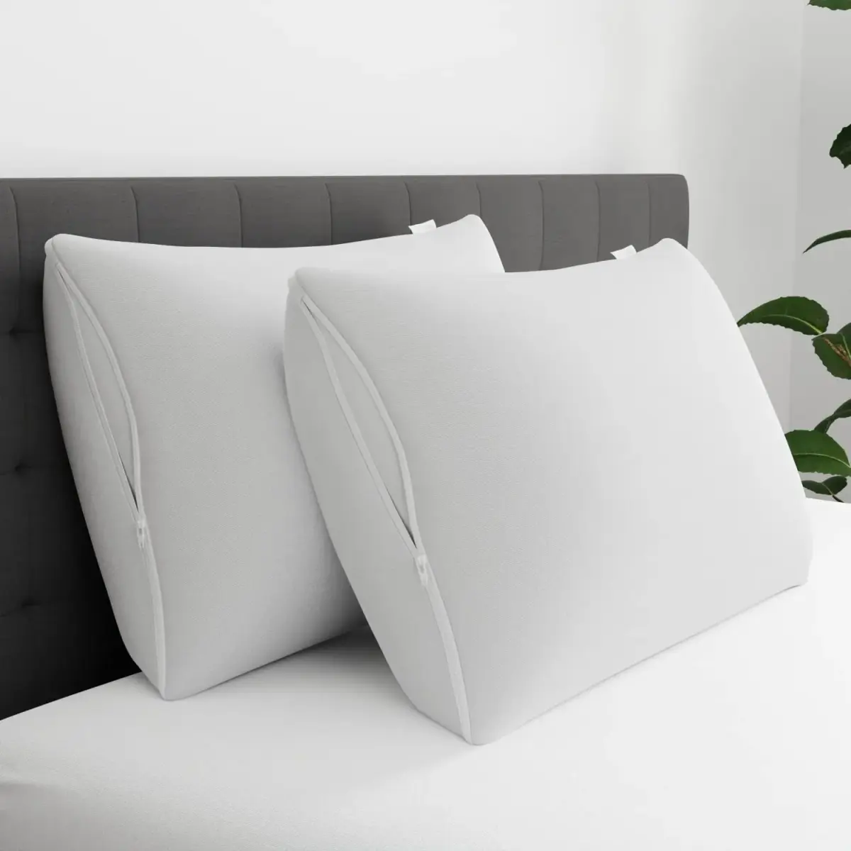 Aller-Ease King Pillow Protectors (2-Pack) | Moisture Wicking, Advanced Allergy Protection - view 3
