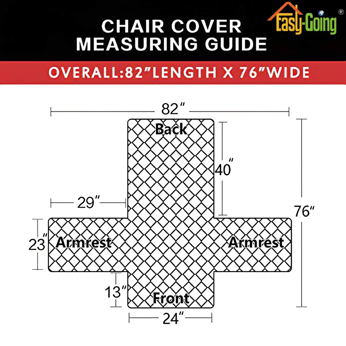 Easy-Going Waterproof Non-Slip Couch Cover Small Chair Sand | 100% Waterproof, Anti-Slip, Machine Washable - view 8