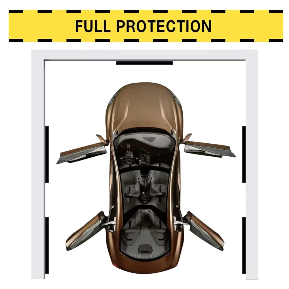 GUEQUITLEX Garage Wall Protector Foam Wall Bumper Column Guard for Parking Lot 2 Pack | 40cm x 25cm x 2cm - view 9