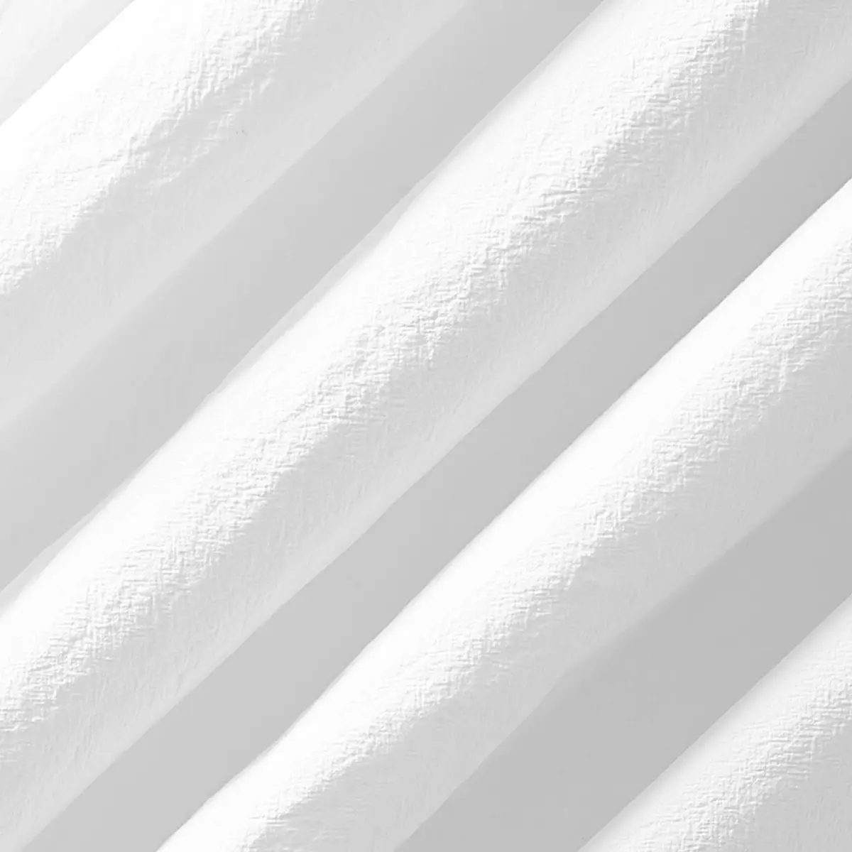 Archaeo Washed Cotton Twist Tab Curtain, 52" x 95", White | Classic Twist Tab Design for Indian Homes - view 3