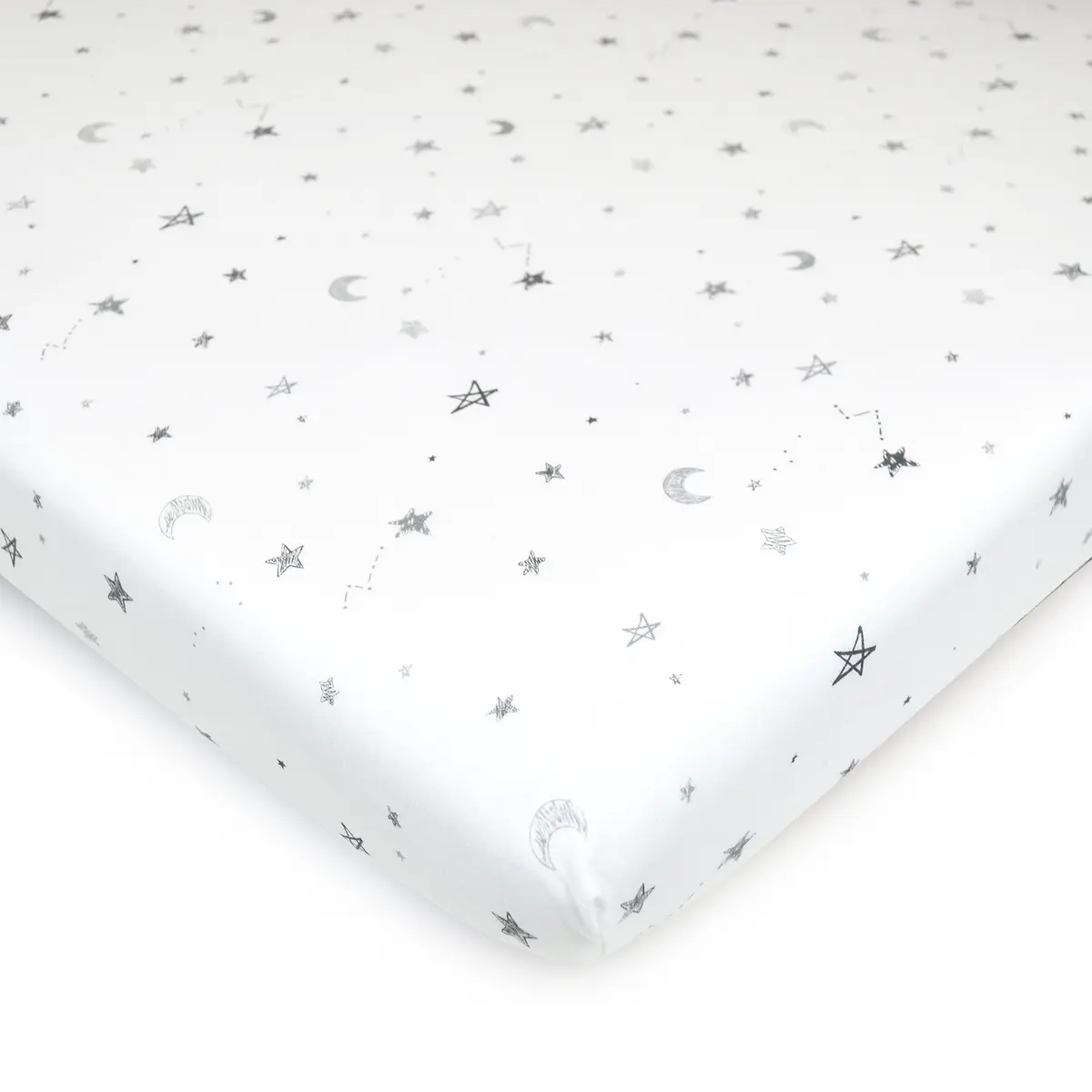 American Baby Company 3 Pack Fitted Mini Crib Sheet 38x24" | Snug Cotton Fit for Baby's Comfort - view 5