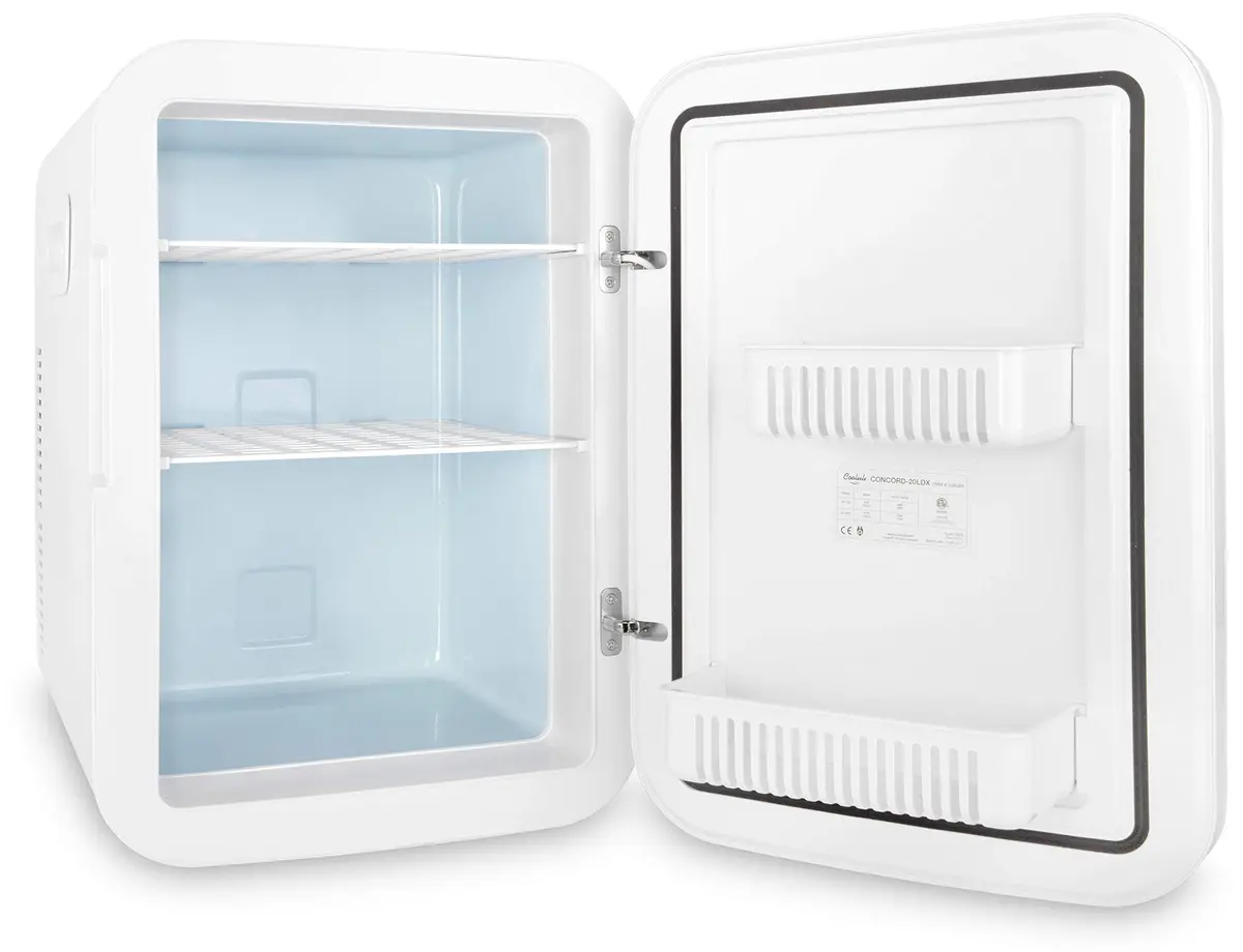 Cooluli 20L Mini Fridge for Bedroom, Car & Dorm - Digital Temp Control, EcoMax Technology, Blue - view 5