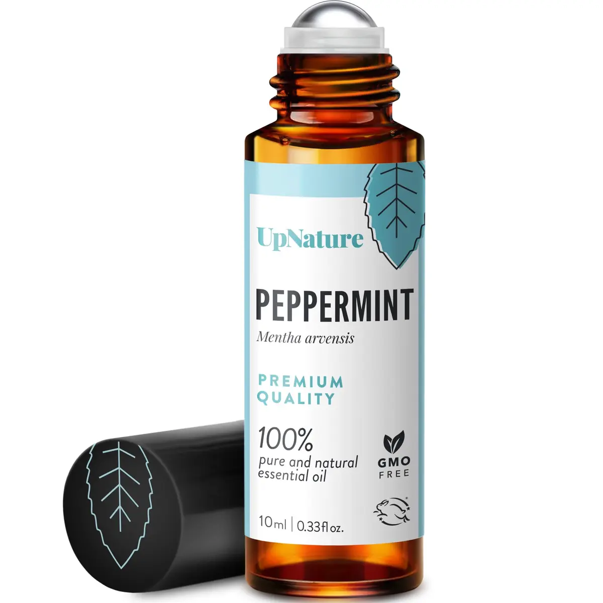 UpNature Peppermint Oil Roll-On for Pregnancy Nausea & Morning Sickness 10ml (0.33 Fl Oz) | Natural Relief for Expecting Mothers - main product image