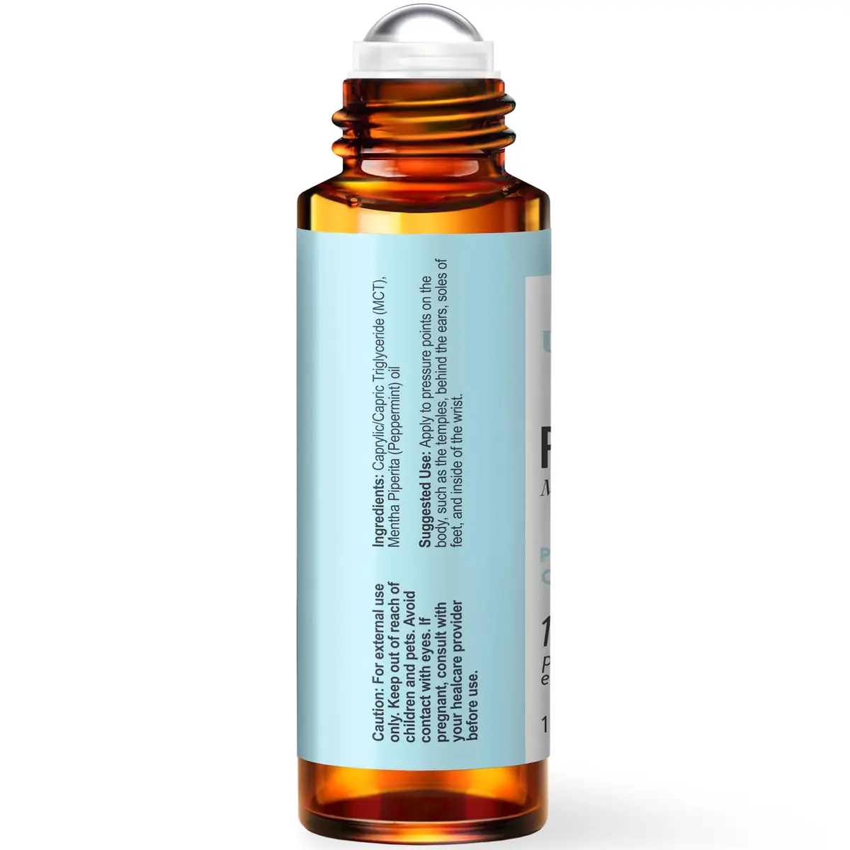 UpNature Peppermint Oil Roll-On for Pregnancy Nausea & Morning Sickness 10ml (0.33 Fl Oz) | Natural Relief for Expecting Mothers - view 7