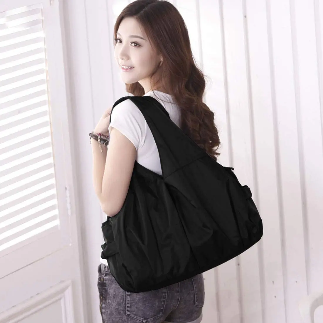 VOLGANIK ROCK Waterproof Large Capacity Women’s Handbag 16.2" Nylon Travel Tote - view 2