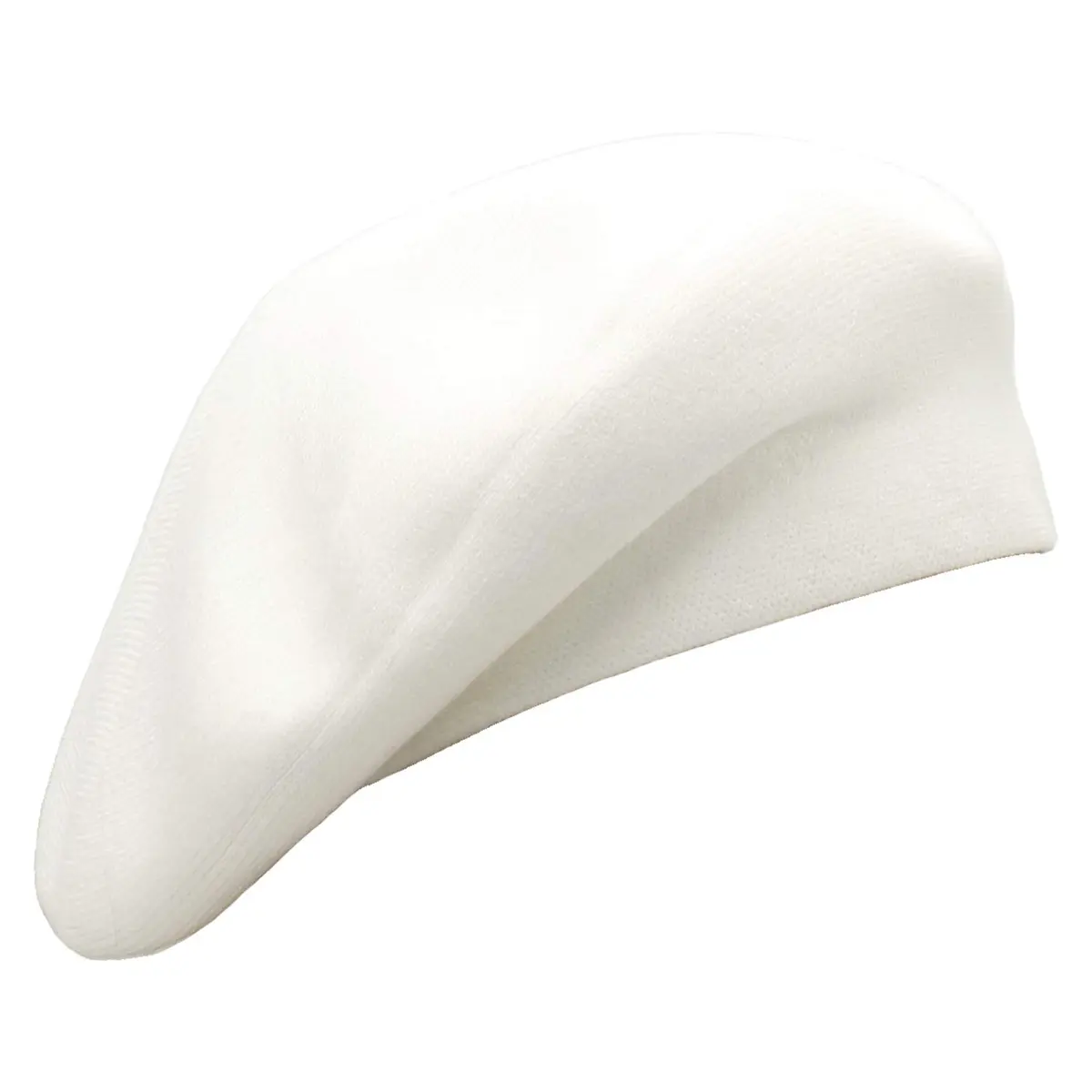 Wheebo Reversible White Beret Hat for Women & Girls | Classic French Style (54-60cm) - main product image