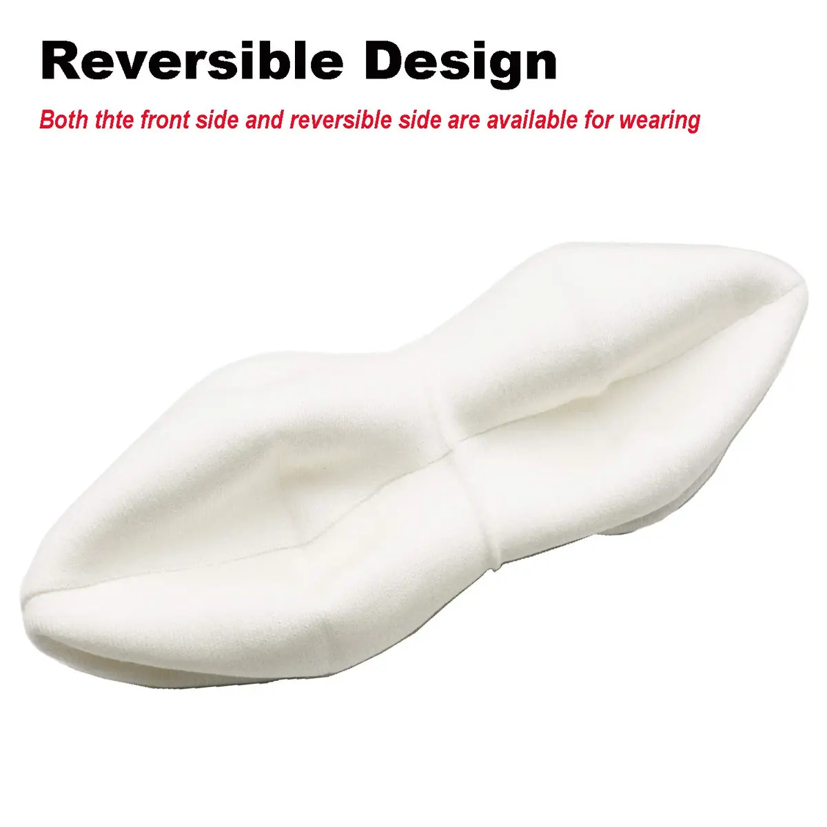 Wheebo Reversible White Beret Hat for Women & Girls | Classic French Style (54-60cm) - view 5