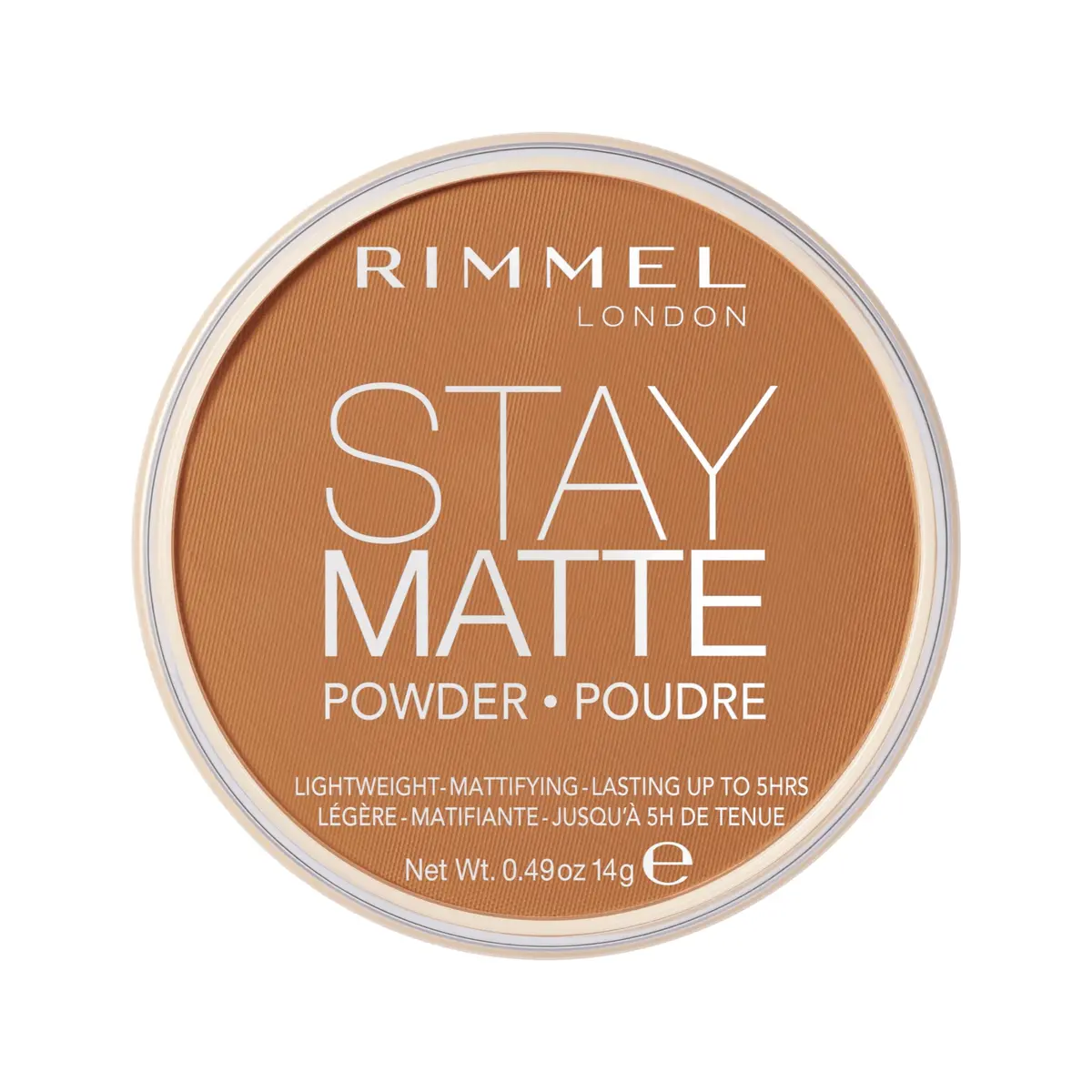 Rimmel Stay Matte - 031 Pecan - Pressed Powder | Lightweight, High Coverage, Shine Control (70-120 chars) - main product image