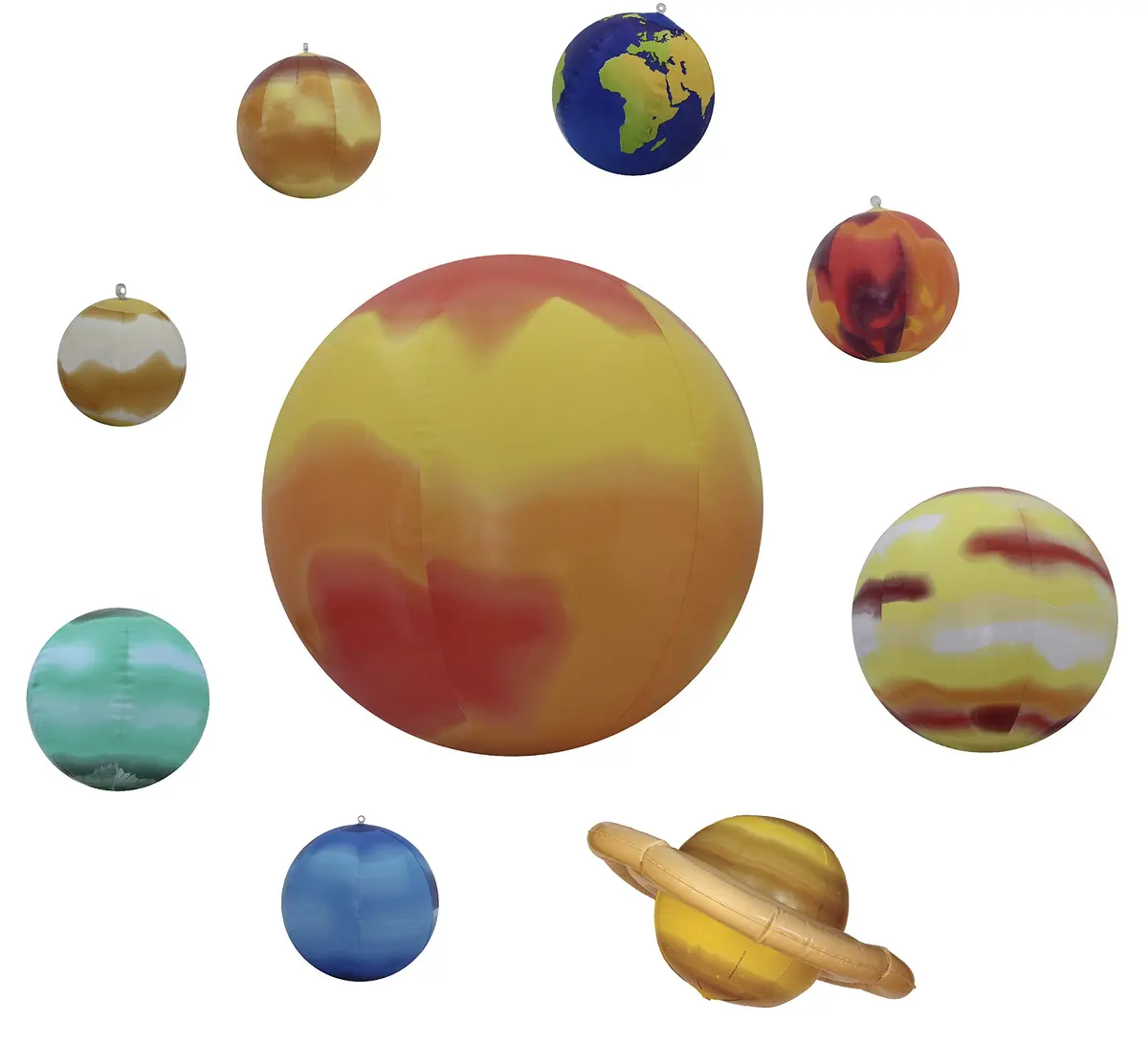Replogle Globes Inflatable Solar System | Educational Outdoor Yard Decor 28" Diameter - main product image