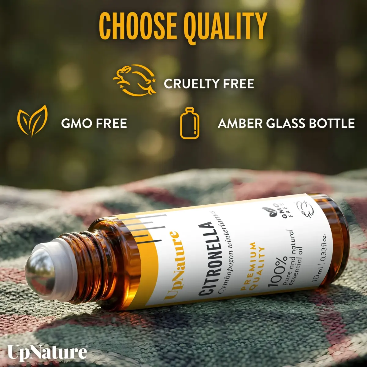 UpNature Dream Sleep Essential Oil Roll On 10ml (0.33 Fl Oz) | Natural Sleeping Blend with Lavender & Chamomile - view 5