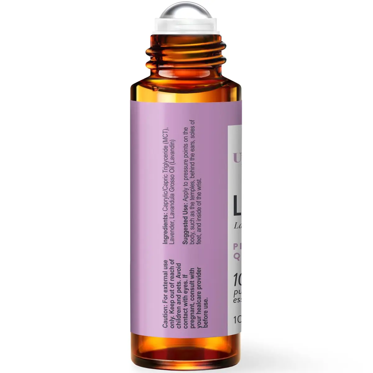 UpNature Lavender Essential Oil Roll On 10ml (0.33 Fl Oz) | Calming Sleep & Skin Support - view 7