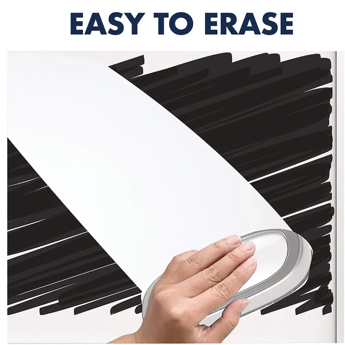 Quartet Premium Max Clean Dry Erase Board Eraser 16.1cm (6.34") with Magnetic Caddy | Cleans Boards Effortlessly - view 3