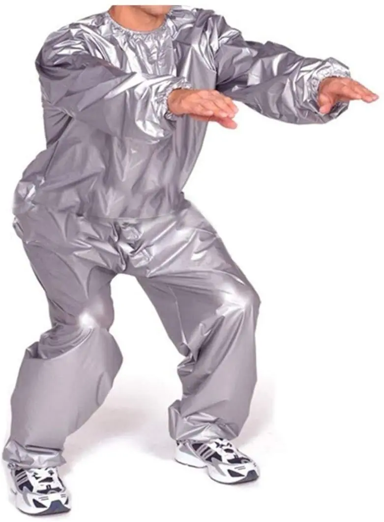 GOLD XIONG PADISHAH Heavy Duty Sauna Suit for Weight Loss | Unisex PVC Exercise Gear (3X-Large) - view 2