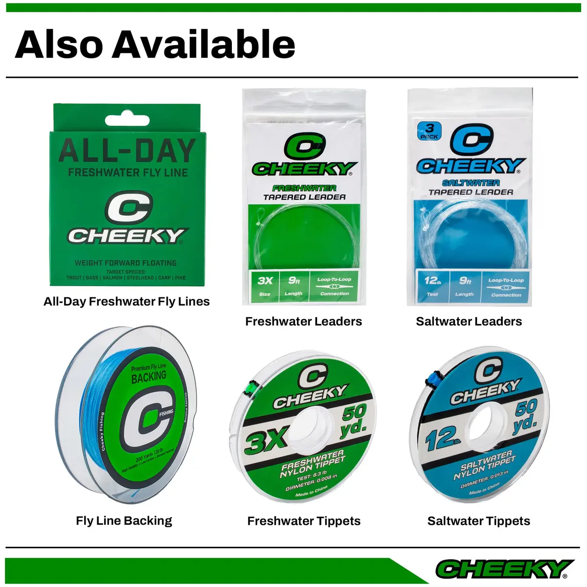 Cheeky Premium Fly Line Backing 20 lb | Low Friction, Abrasion-Resistant, High Visibility, 200 yd - view 4