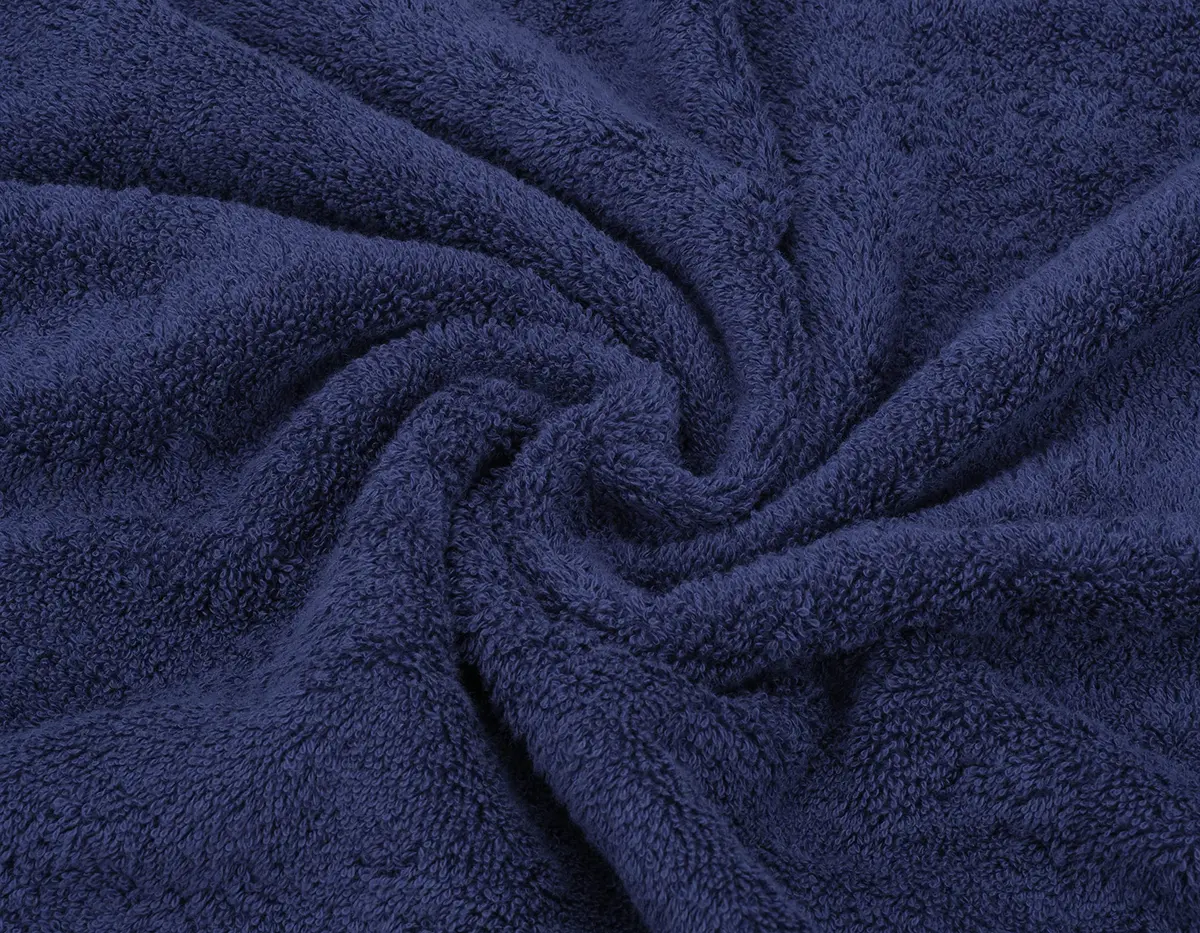 American Soft Linen 100% Cotton Turkish Towels 6 Piece Set | Luxury, Absorbent & Quick Dry Navy Blue - view 5