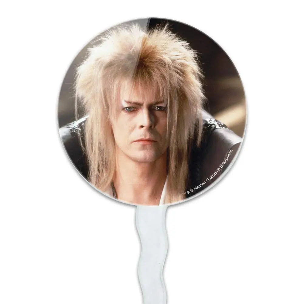 GRAPHICS & MORE Labyrinth Goblin King David Bowie Cupcake Picks Set of 6 | Food-Safe Acrylic, 1.5" Diameter, 3.5" Height - view 2