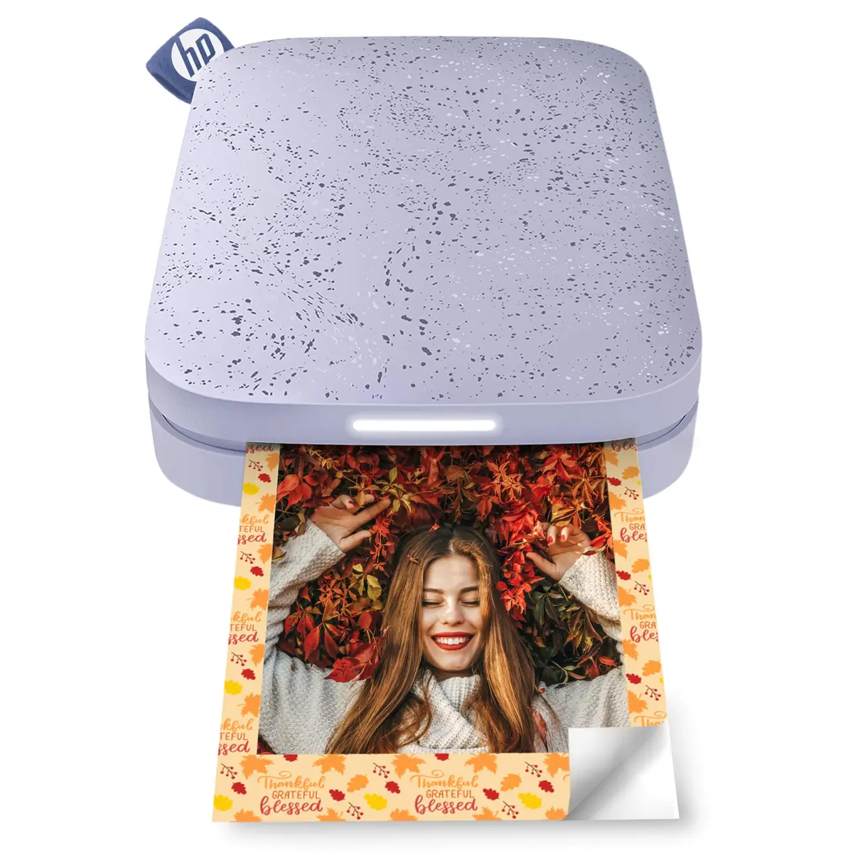 HP Sprocket 2x3 Portable Photo Printer - Purple | Instant Smartphone Color Wireless Printer - main product image