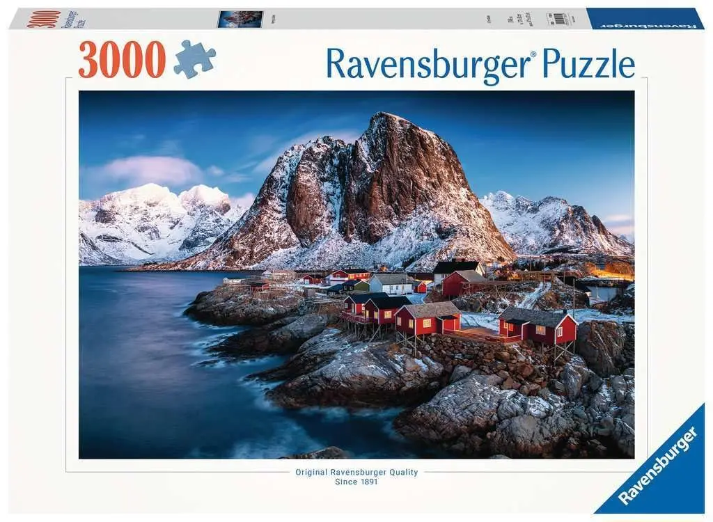 Ravensburger Hamnoy, Lofoten 3000 Piece Jigsaw Puzzle for Adults | 121cm x 80cm (47.6in x 31.5in) - main product image