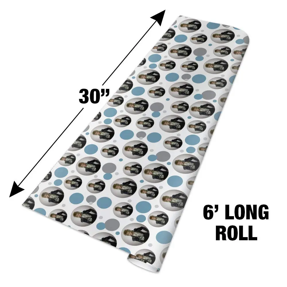 GRAPHICS & MORE David Bowie As Jareth Gift Wrap Roll | Vibrant Labyrinth Design, 76cm x 183cm - view 6