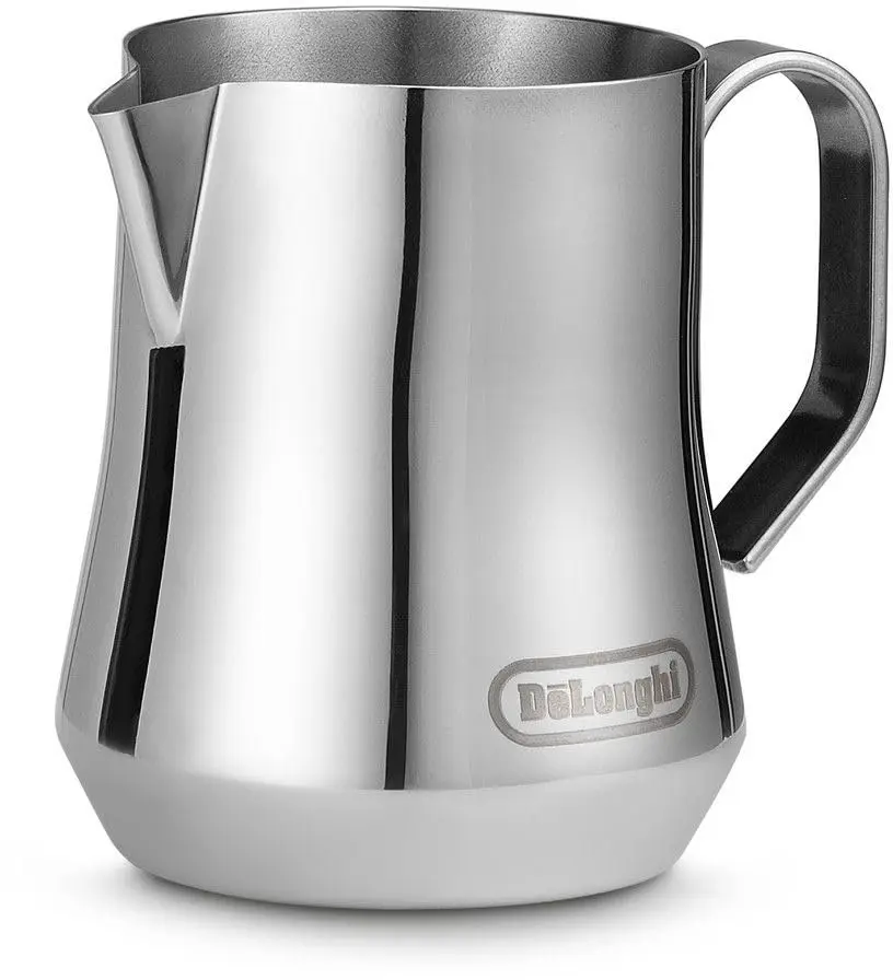 De'Longhi DLSC060 Milk Frothing Jug Stainless Steel 350ml (11.8 oz) | Perfect Cappuccino Foam - view 4