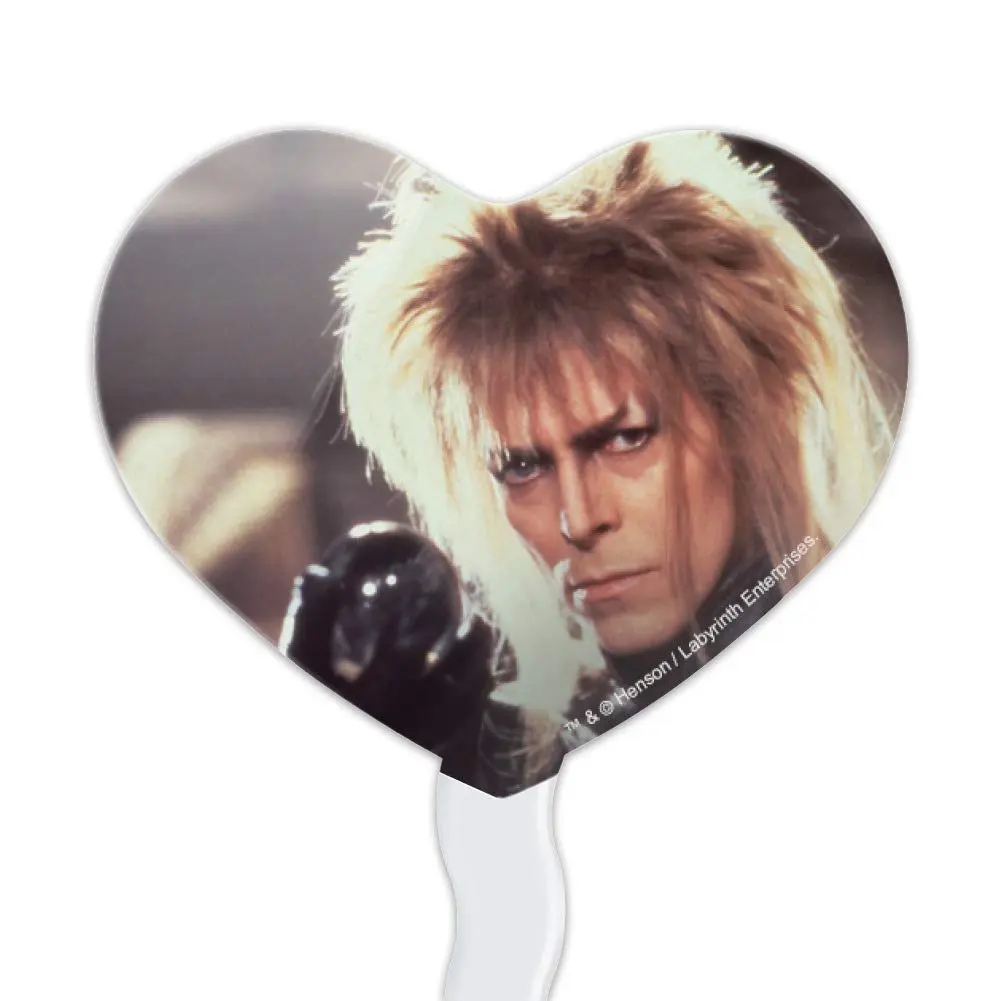 GRAPHICS & MORE Labyrinth Goblin King Cupcake Picks 6 | Food-Safe Acrylic, 3.2" Height, 1.6" Width - view 2