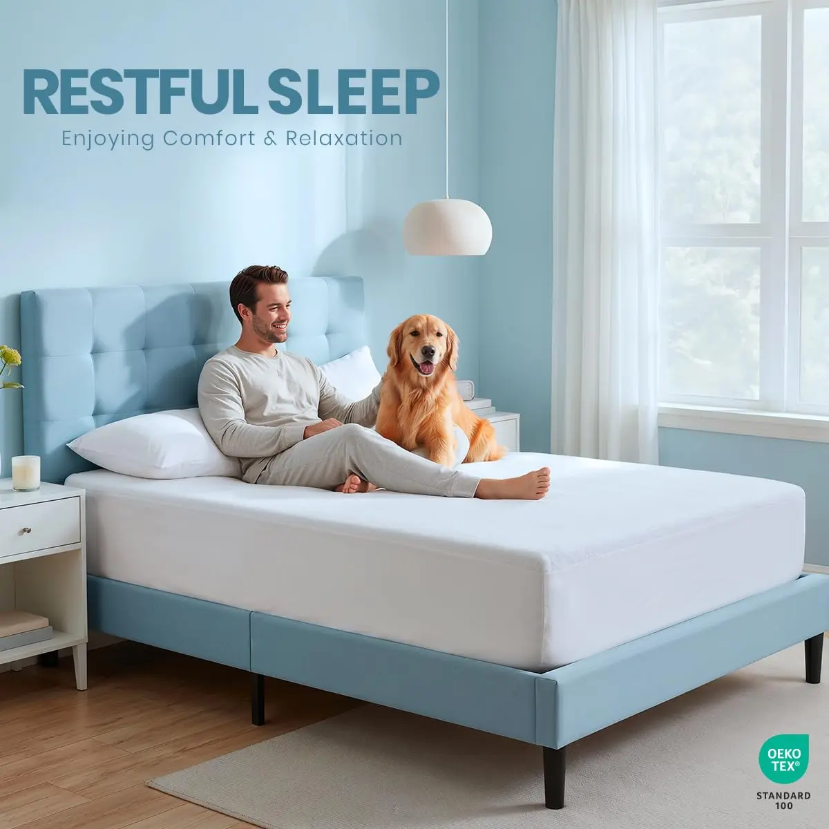 Utopia Bedding Waterproof Mattress Protector Twin XL 15" Deep Pocket | Pack of 14 Fitted Covers - view 5
