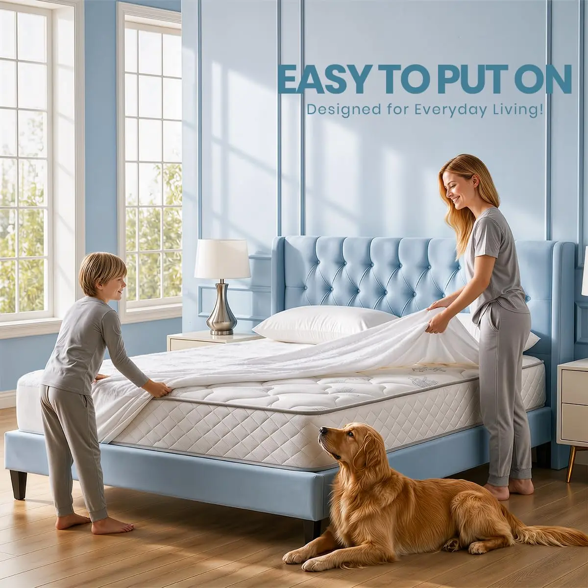 Utopia Bedding Waterproof Mattress Protector Twin XL 15" Deep Pocket | Pack of 14 Fitted Covers - view 7