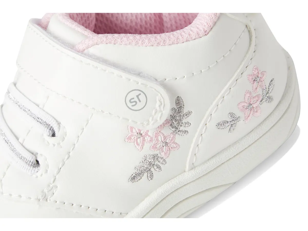 Stride Rite 360 SR-Taye 2.0 Infant/Toddler Pink Shoes | Soft Memory Foam & Hook & Loop Closure - view 6