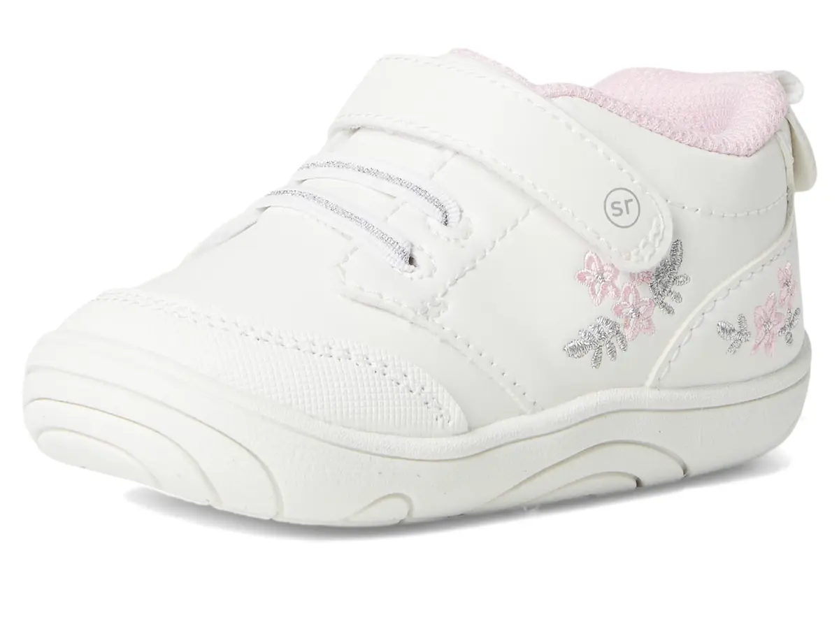 Stride Rite 360 SR-Taye 2.0 Infant/Toddler Pink Shoes | Soft Memory Foam & Hook & Loop Closure - view 7