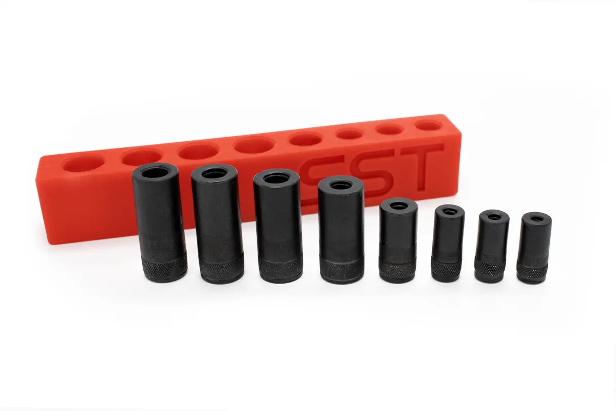 Stupid Simple Tools SST Tap Socket Wrench 8-Piece Adapter Set | Durable, Snug Fit, & Easy Storage (70-120 chars) - view 7