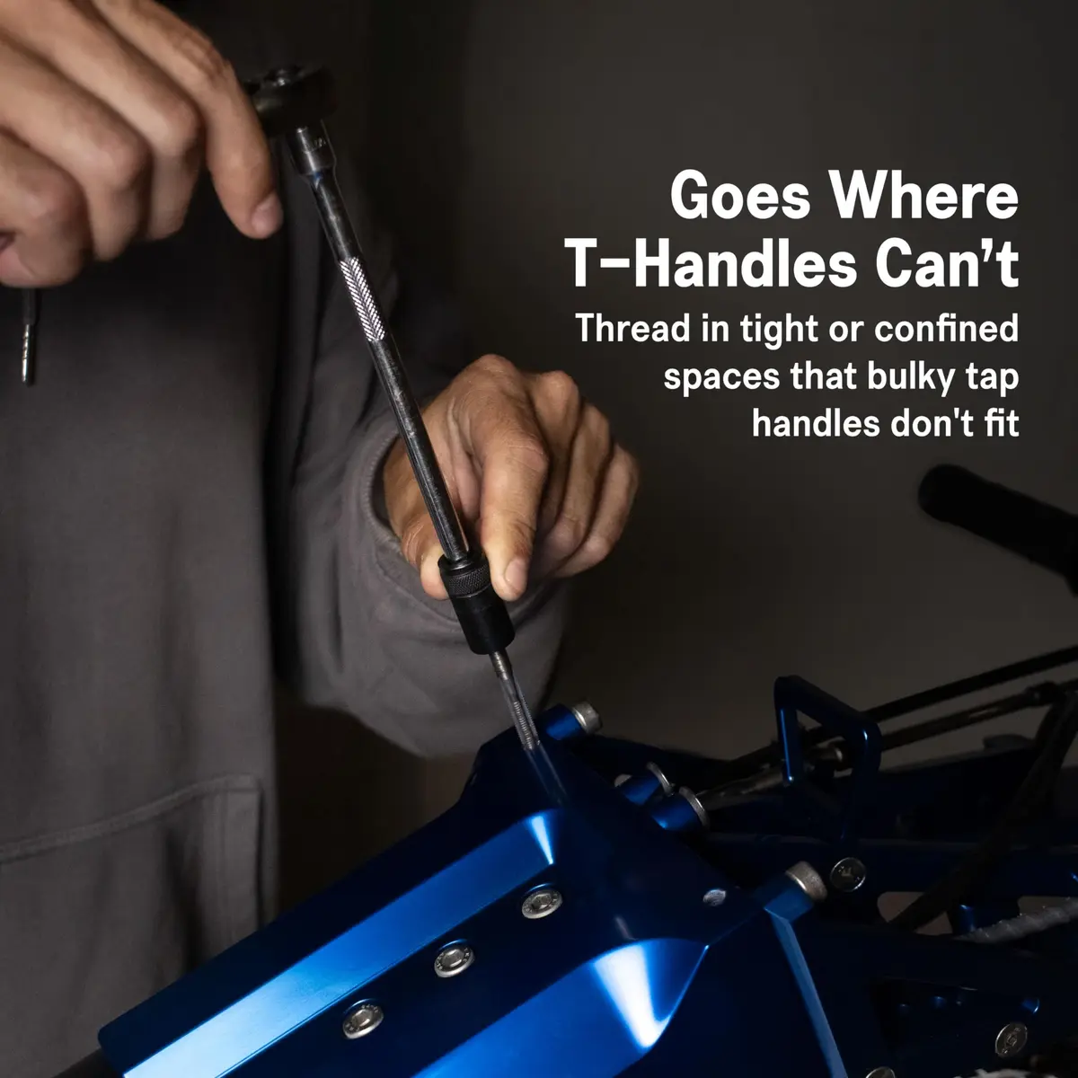 Stupid Simple Tools SST Tap Socket Wrench 8-Piece Adapter Set | Durable, Snug Fit, & Easy Storage (70-120 chars) - view 2