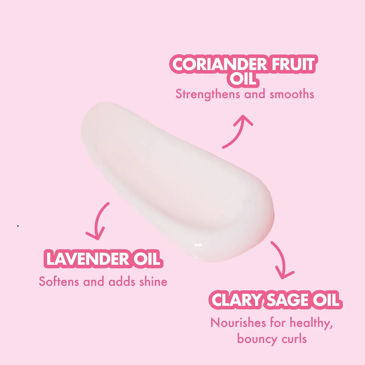 Umberto Giannini Curl Jelly Care Conditioner 250 ml | Vegan & Cruelty-Free De-Frizz for Curly & Wavy Hair - view 5