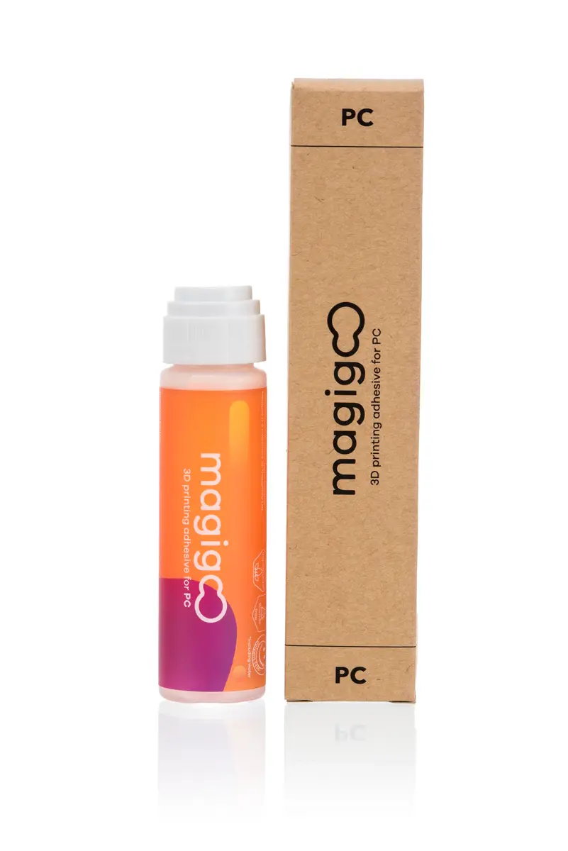 Magigoo PC 3D Printer Bed Adhesive Glue for Polycarbonate Filament, 50mL | Strong Bond & Easy Release - main product image