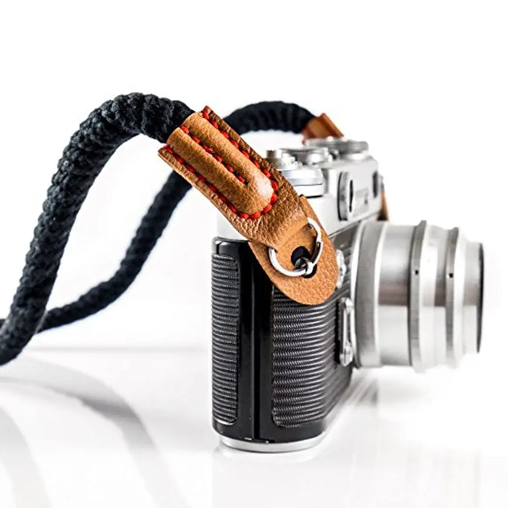 Eorefo Camera Rope Strap 100cm Soft Cotton | Vintage Neck Shoulder Belt for DSLR & Mirrorless - view 2