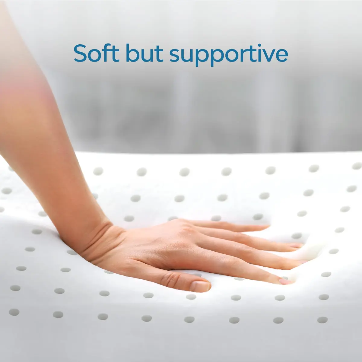 Mediflow Water Pillow Memory Foam Water Base Technology | Adjustable Neck Support (70-120 chars) - view 2
